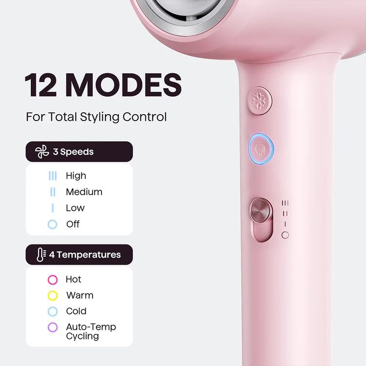 Wavy talk Turblow Pro
Fast Drying Hair Dryer With Attachments (Immediate Delivery available)