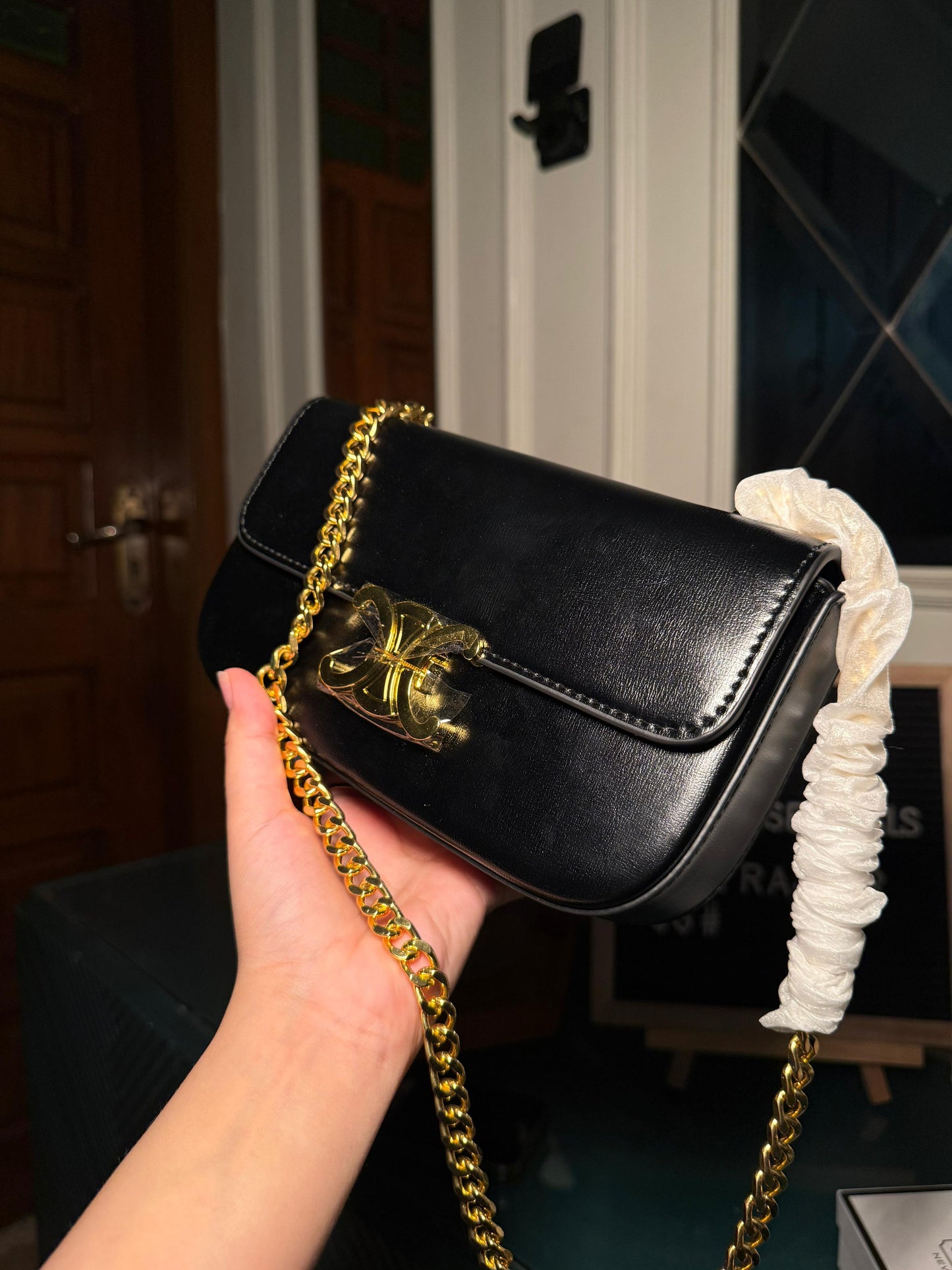 Celine Triomphe Shoulder Bag WITH BOX