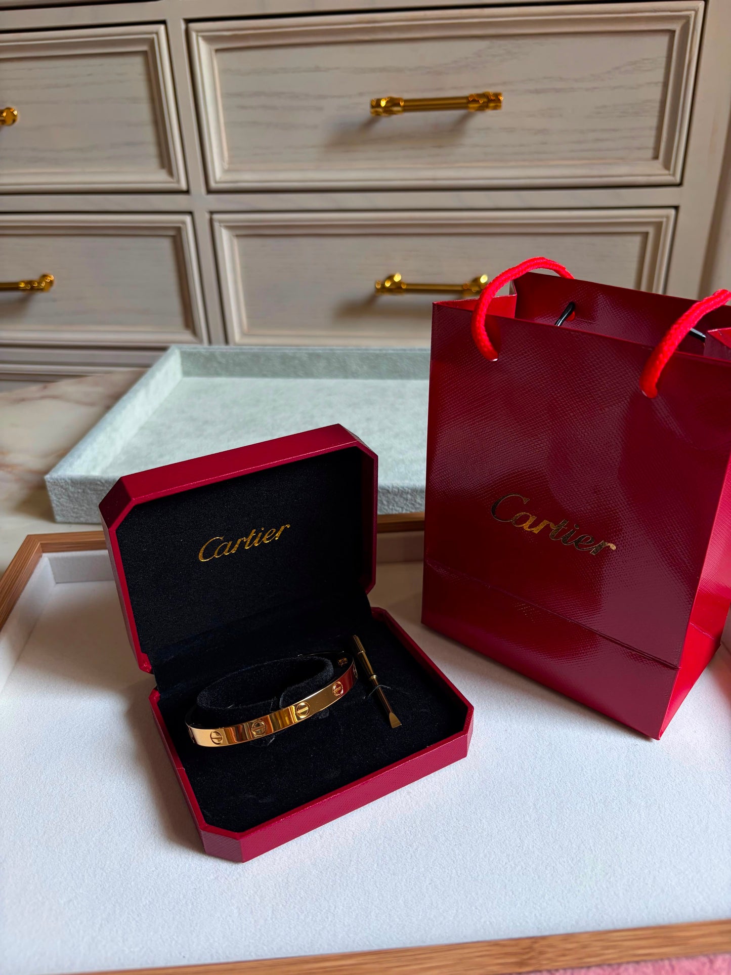 Cartier Love Bracelet, Classic Model