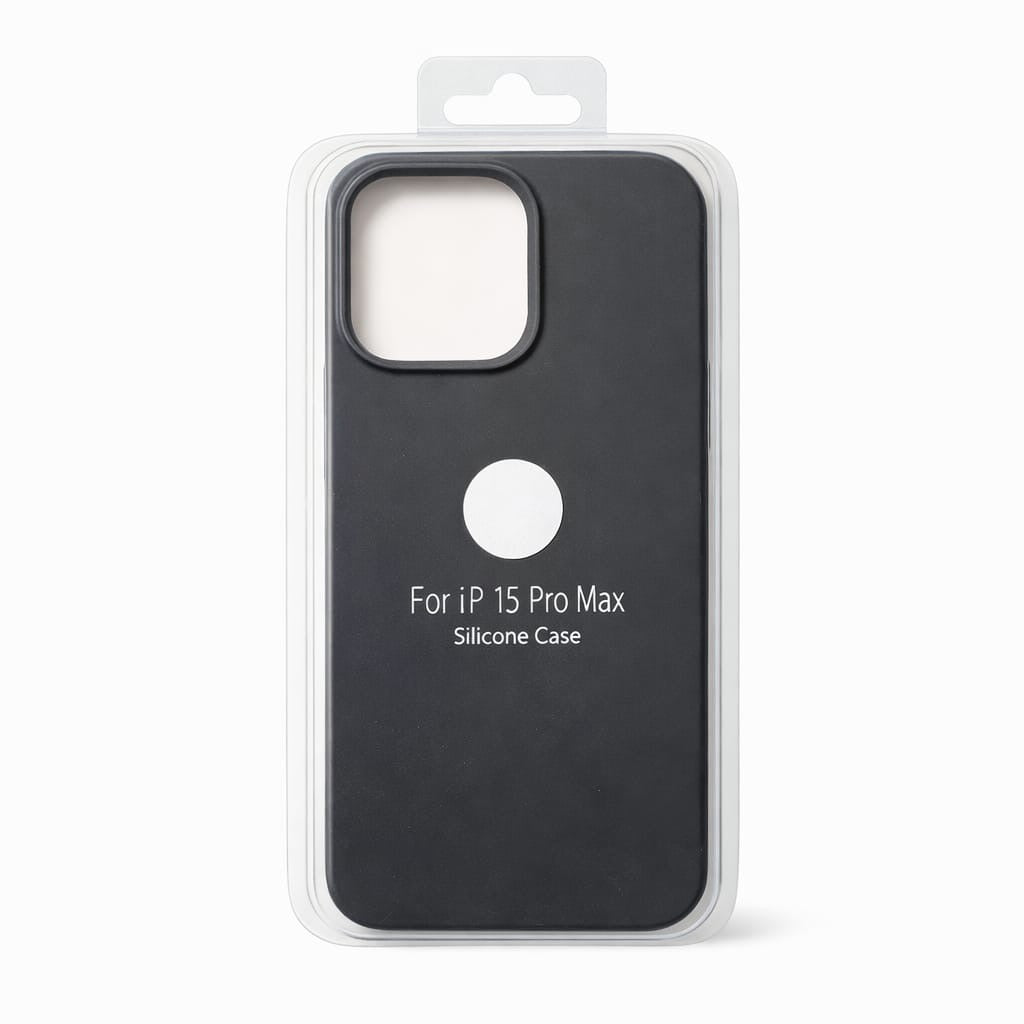 Iphone case Black 15 pro max silicone