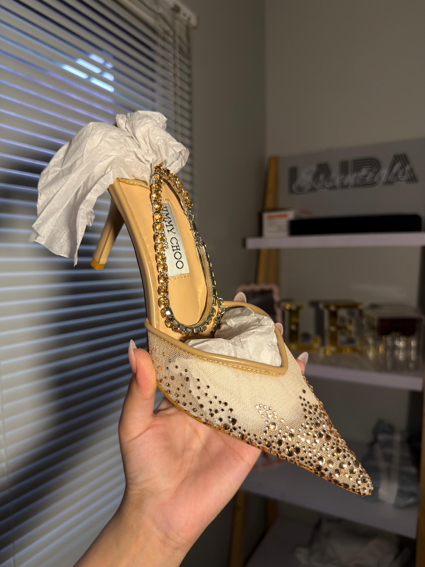Jimmy Choo Heels (Entire Box Packaging)