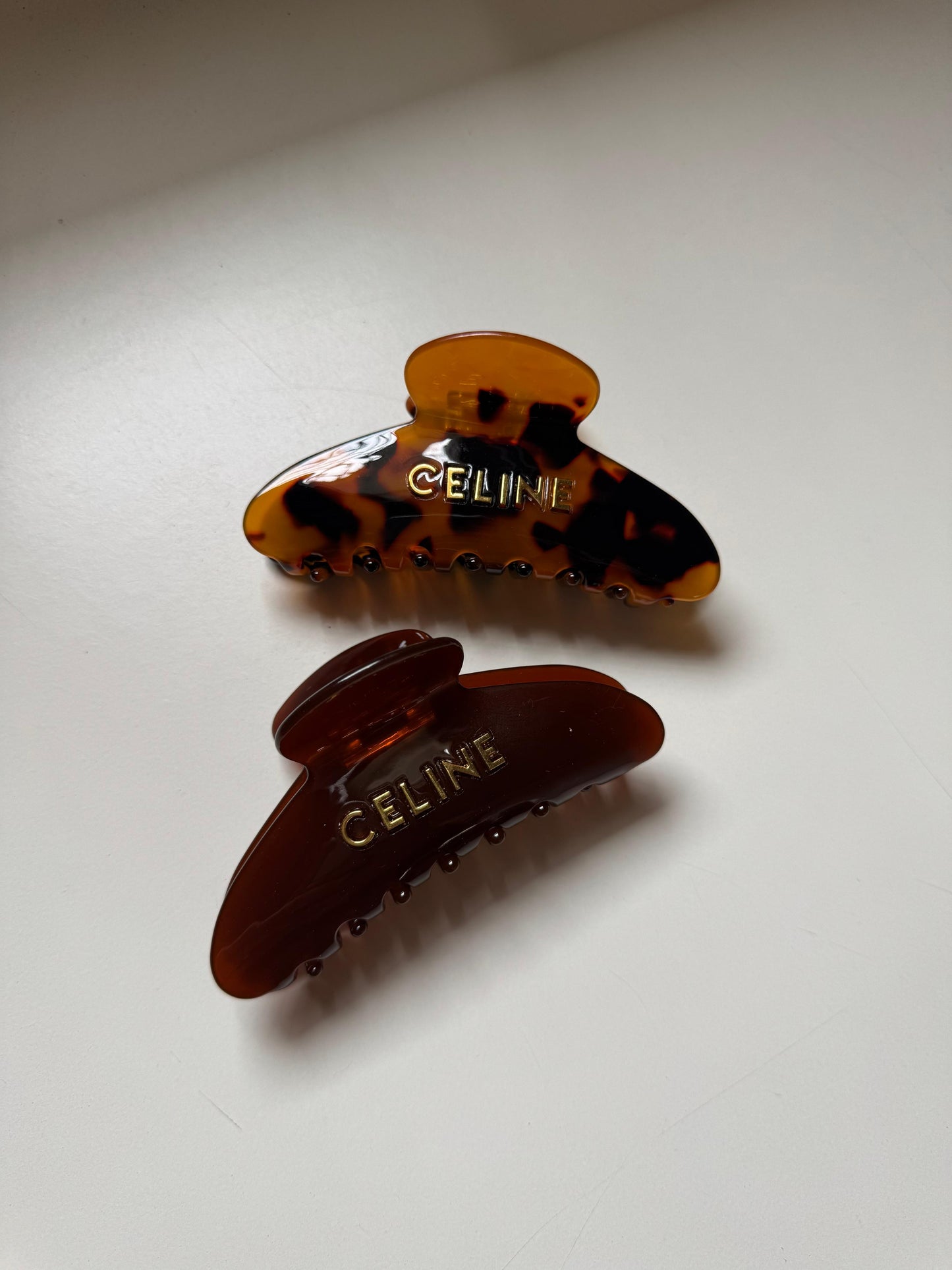 Celine Brown Hair Claw Clip