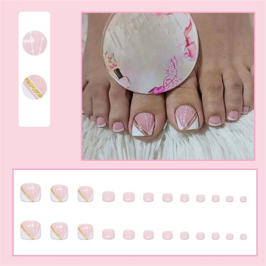 Pink serine Nails