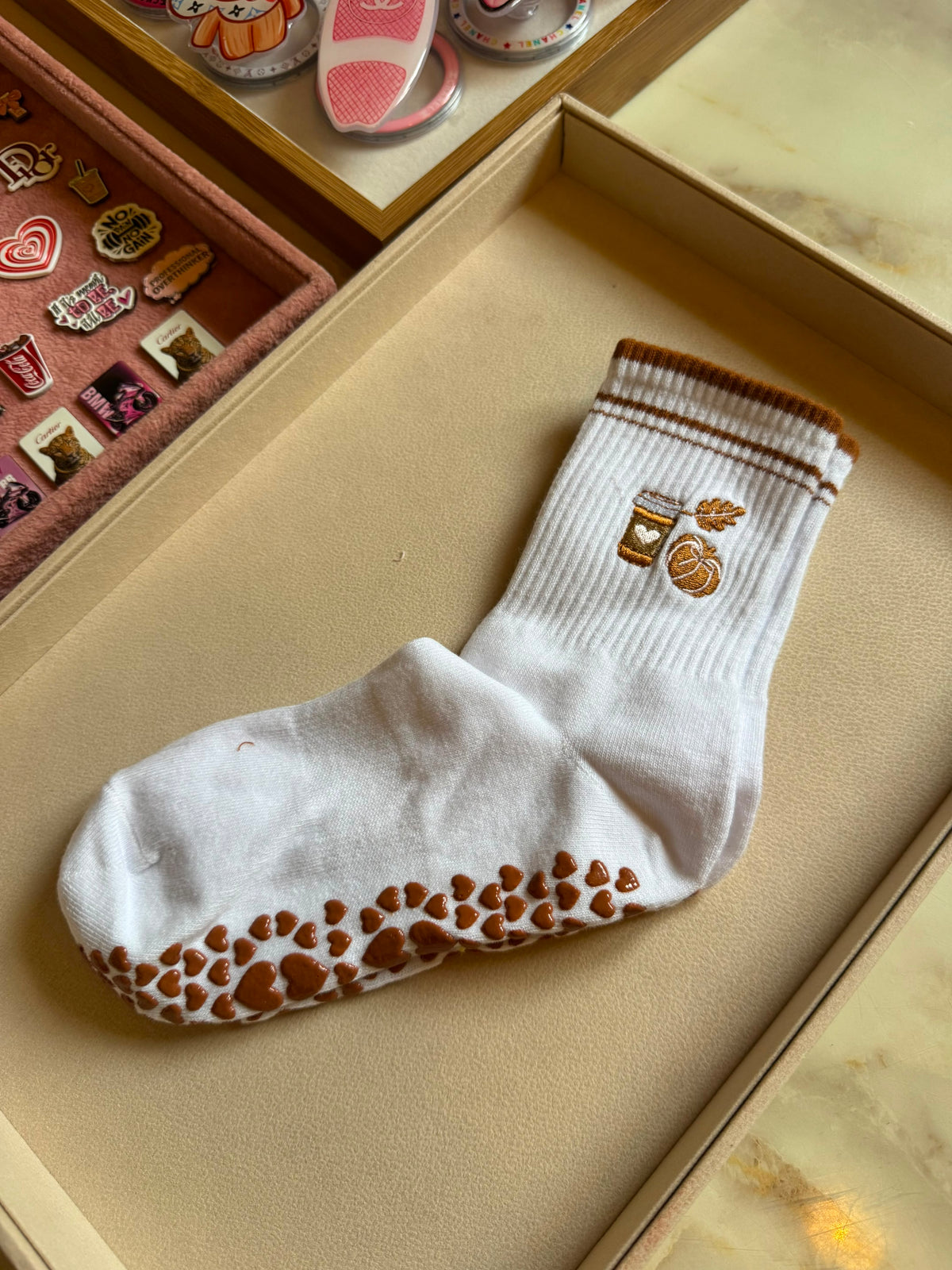 Cute Cozy Grip Socks