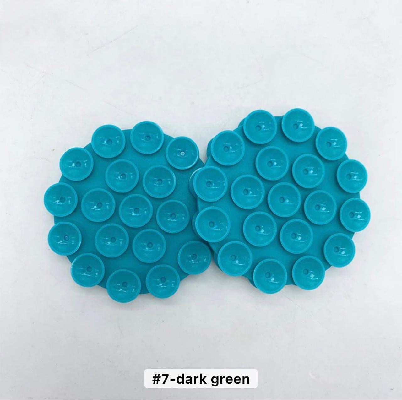 Double sided round sticky grippy