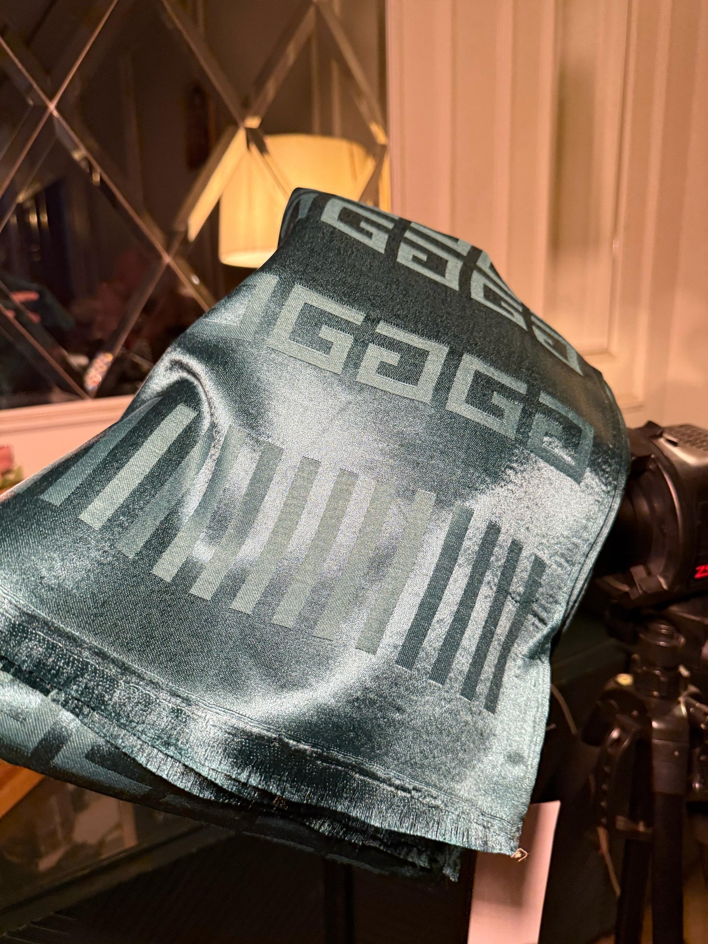 GIVENCHY Green scarf/ stole (IMMEDIATE DELIVERY AVAILABLE)