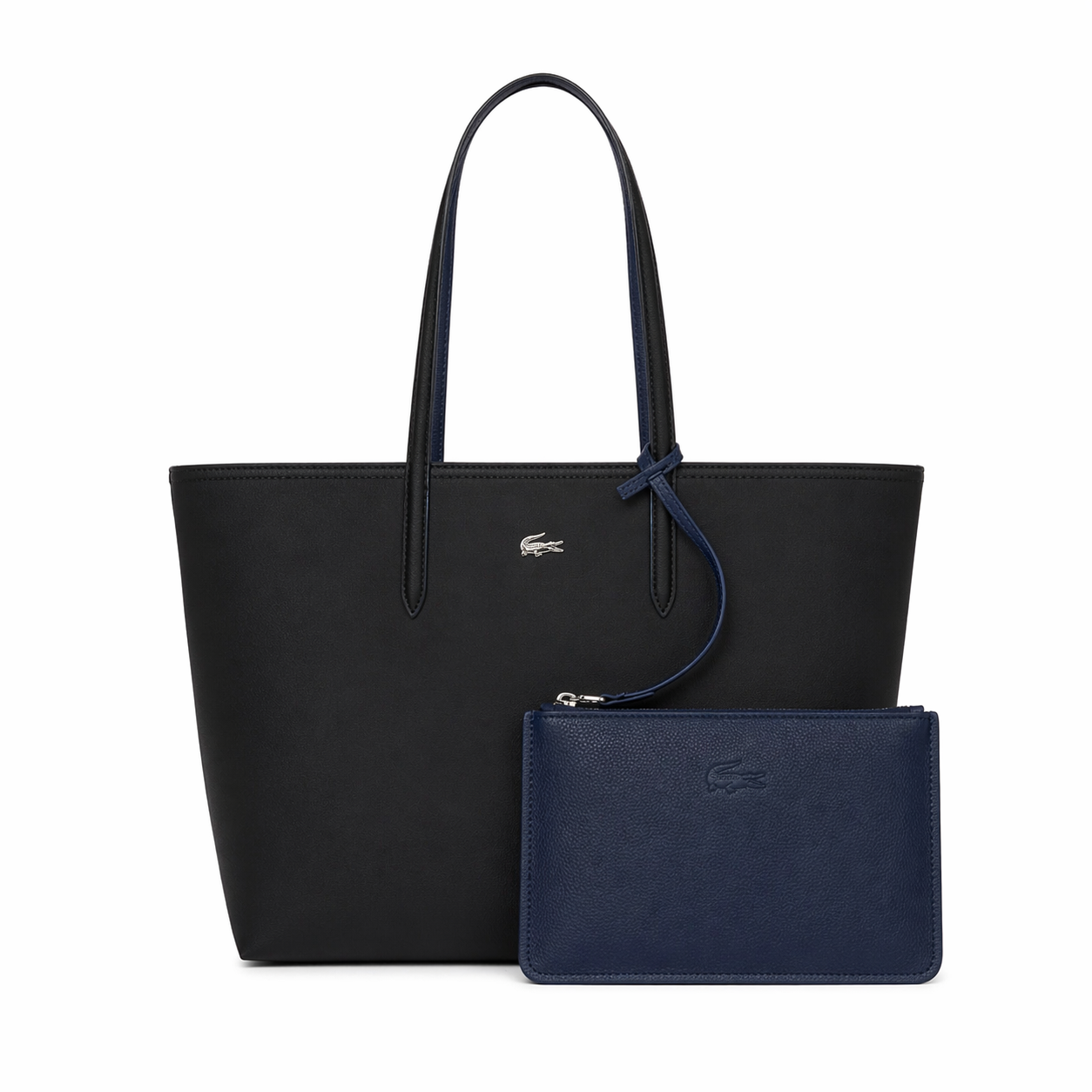 Lacoste Anna Reversible Tote with Removable Pouch
