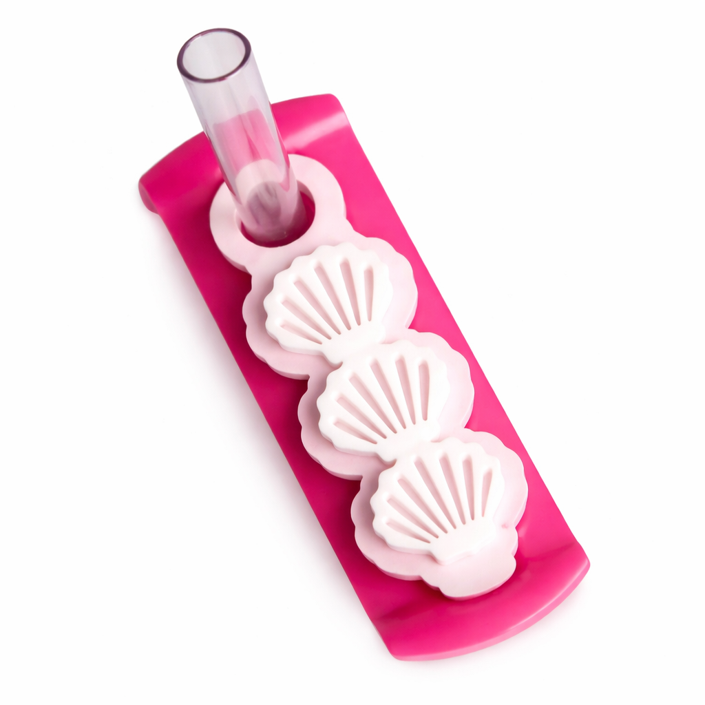 Acrylic tumbler lids charm keychain