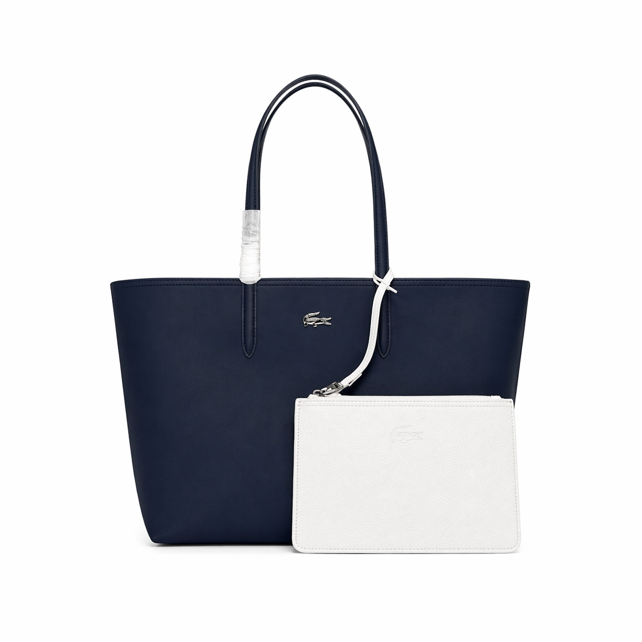 Lacoste Anna Reversible Tote with Removable Pouch