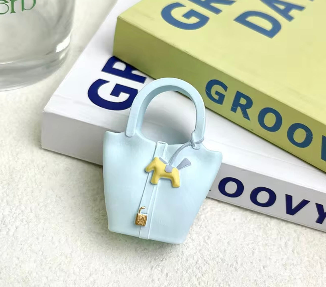 Blue Hermes bag Car aroma Diffuser