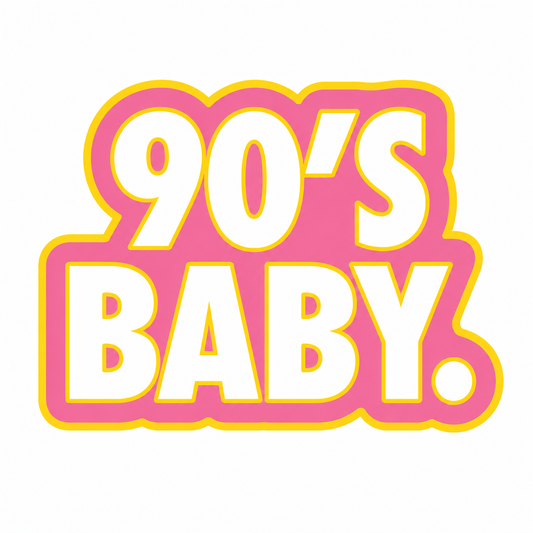 90’s Baby Metal Phone Charm Sticker