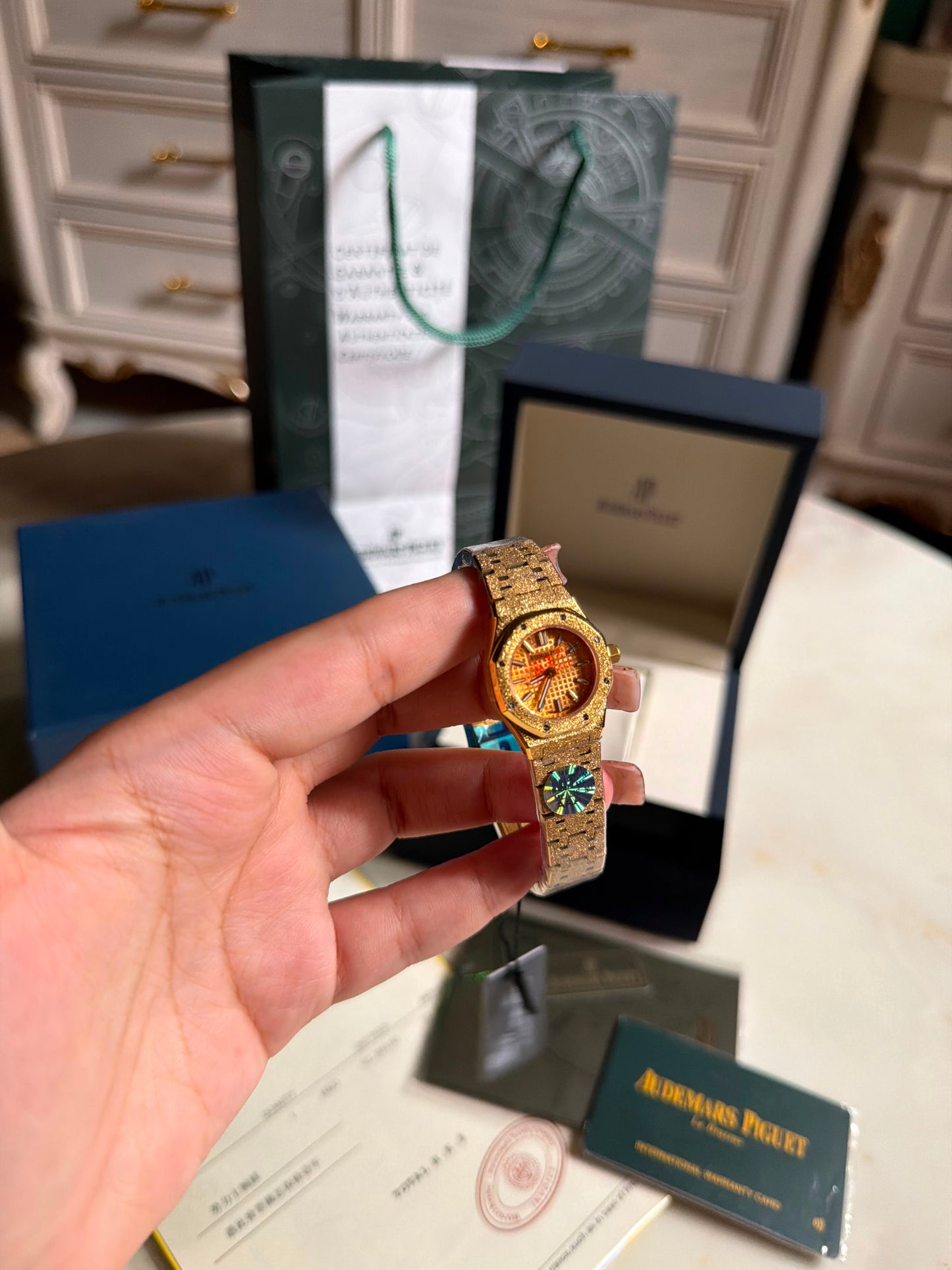 Audemars Piguet Watch (With Box & Proper Packaging)