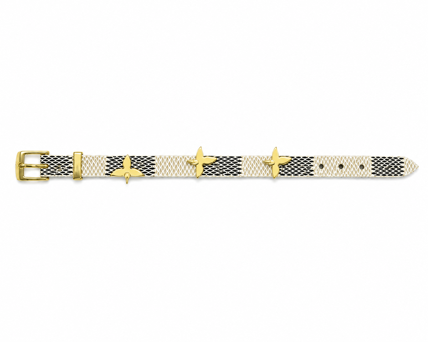 Louis Vuitton Monogram Leather Bracelet