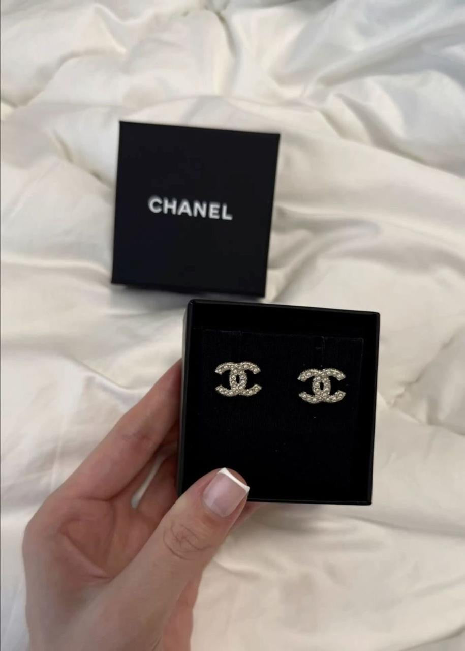 Chanel Studs (with box & proper packaging)