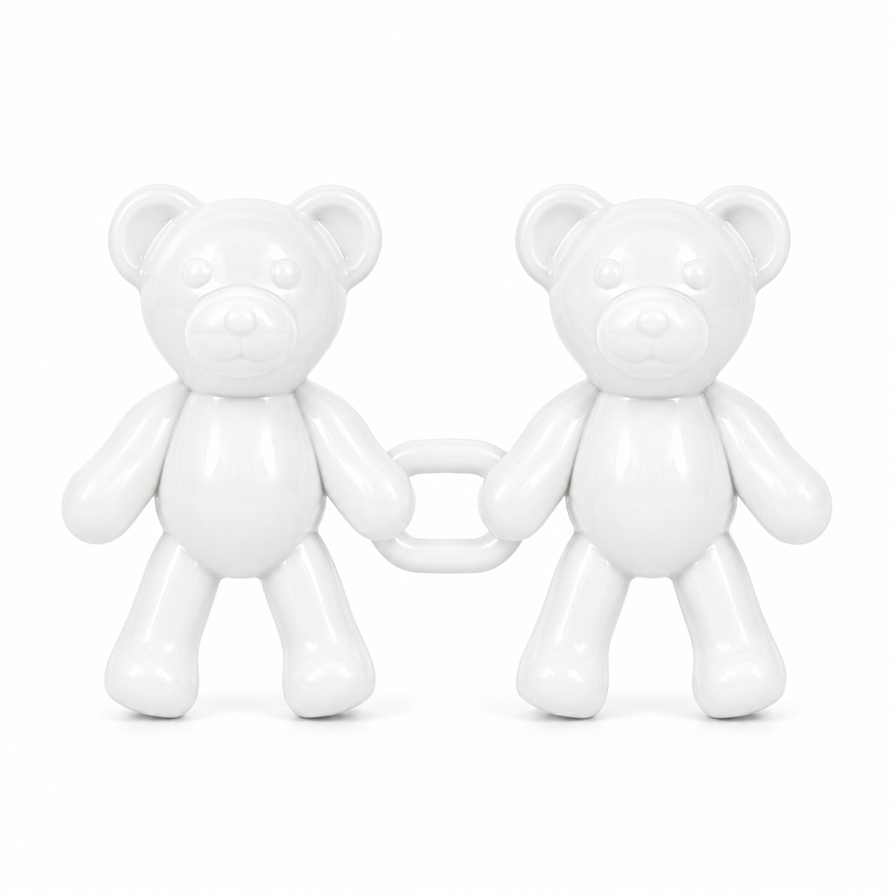 Teddy Bear Denim Charm
 🐻