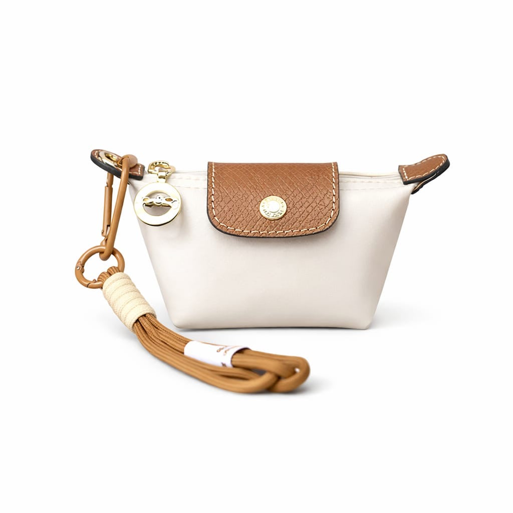 Longchamp mini bag charm keychain high quality