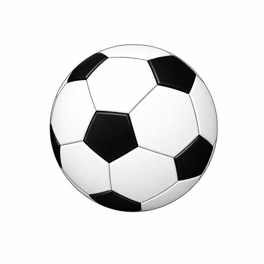 Classic Football Metal Phone Sticker