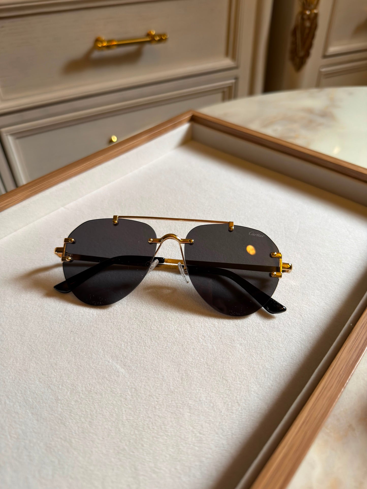 Chanel Black Glasses
