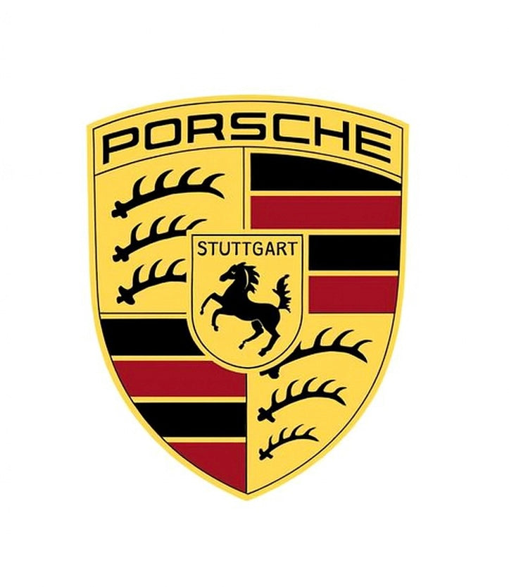 Porsche Logo Pin – 30 × 23.6 mm Metal Phone Sticker