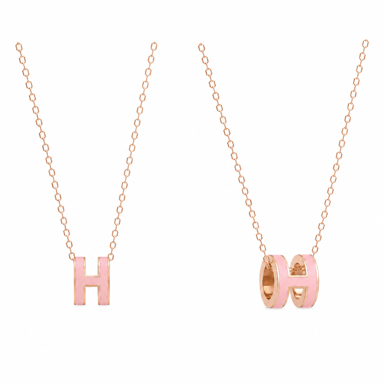 Hermes H Necklace