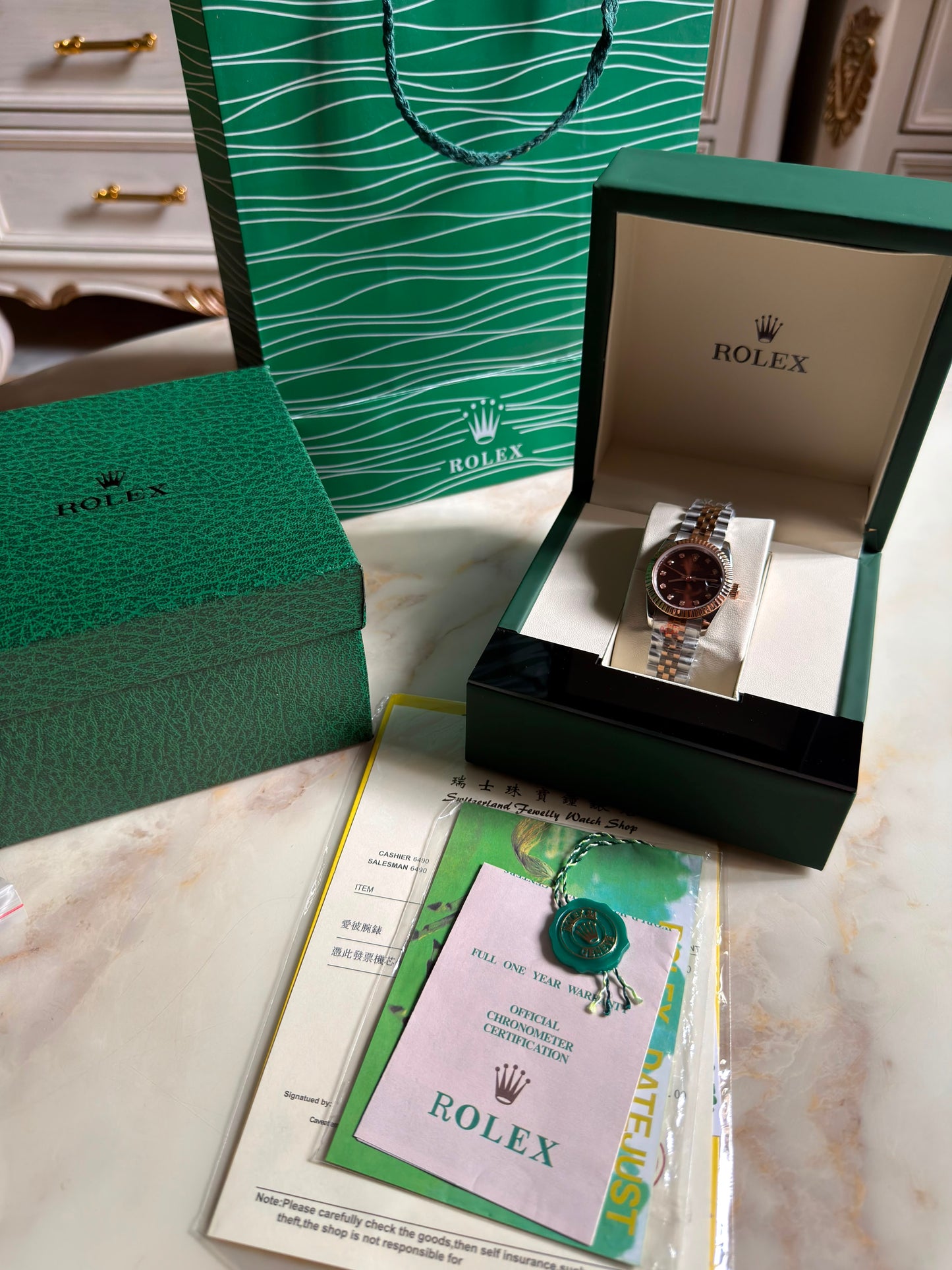 Rolex watch (With Box & Proper Packaging)