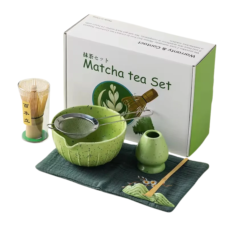 7pcs Matcha Tea Set (IMMEDIATE DELIVERY AVAILABLE)