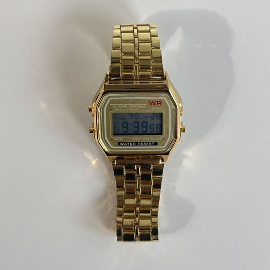 Digi gold watch