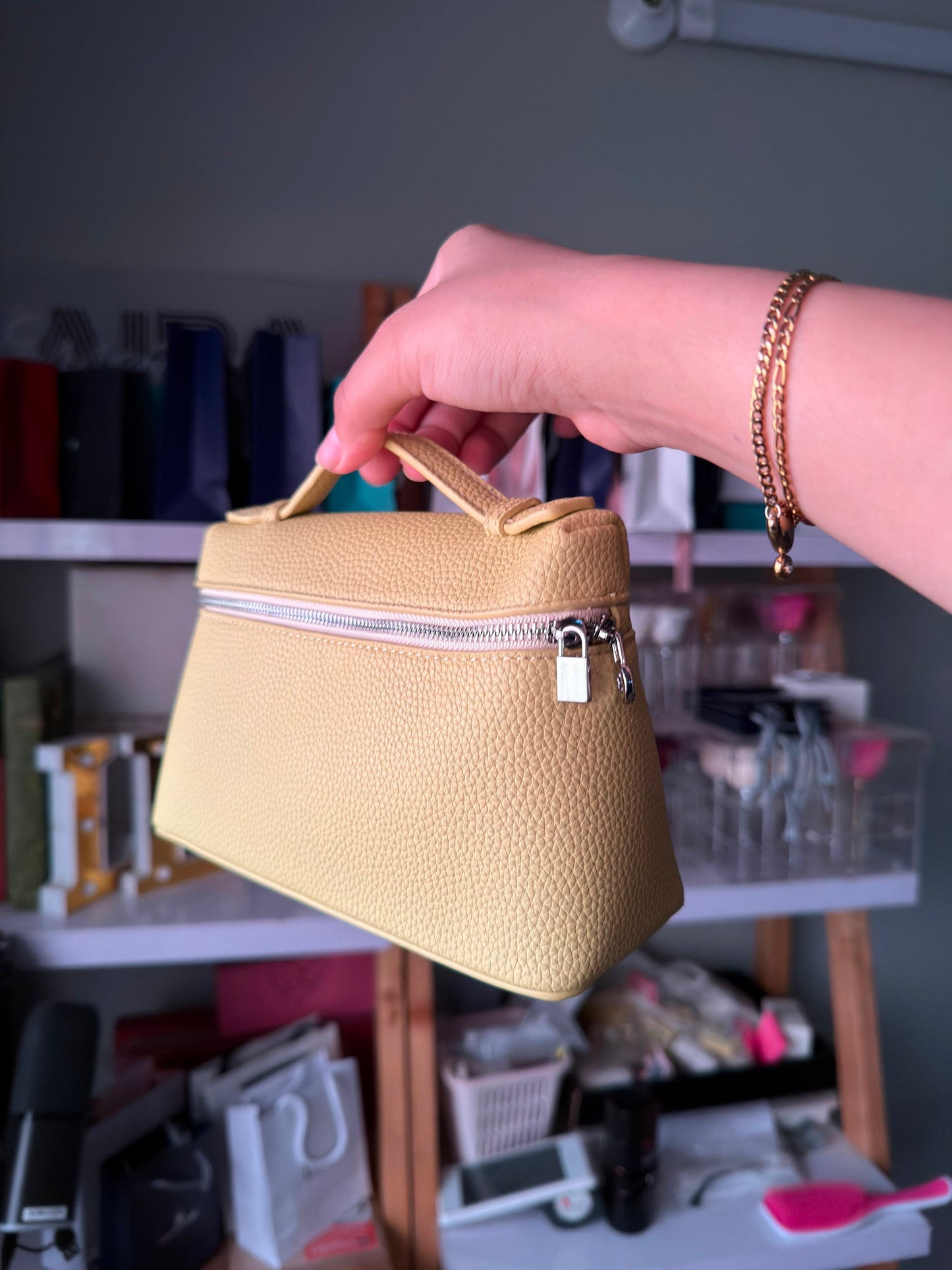 Loro Piana Vanity Case Crossbody Bag