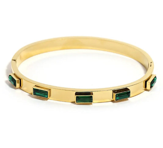 Emerald Bar Elite Bangle