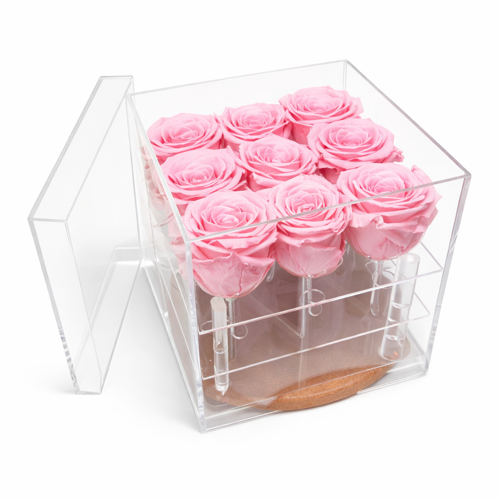 Box 9  Sakura  preserved roses