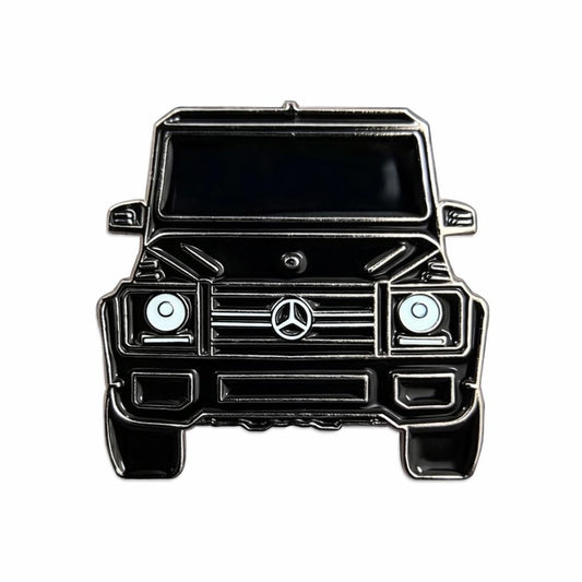 Black Mercedes G-Wagon – Metal Phone Charm Sticker
