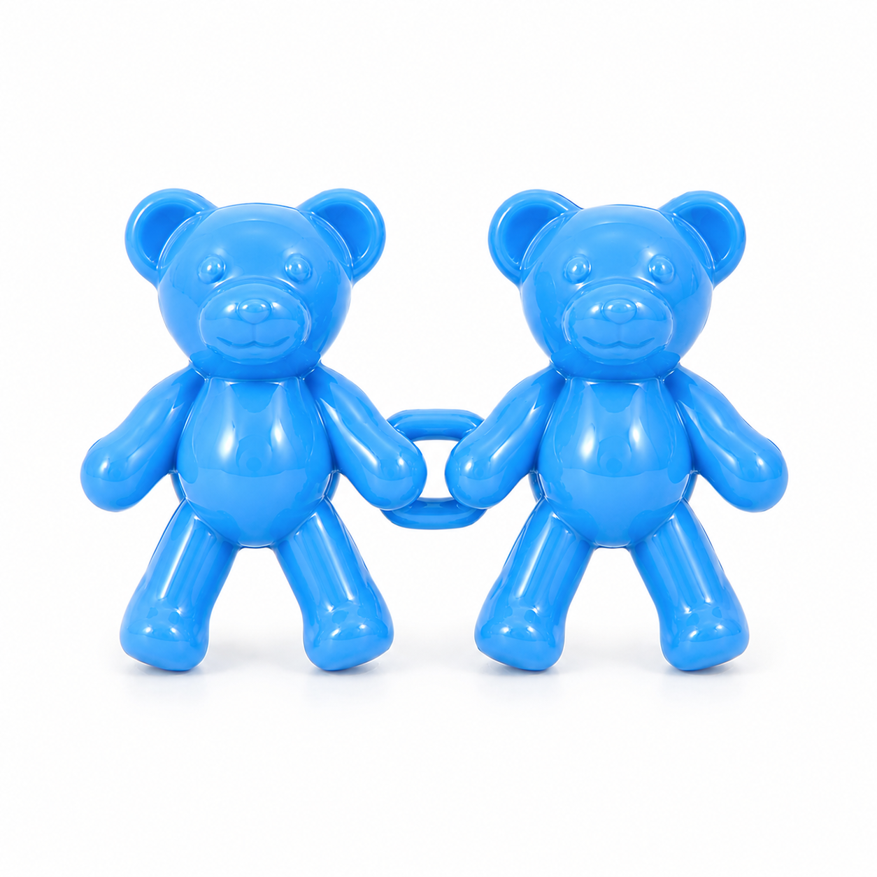 Teddy Bear Denim Charm
 🐻