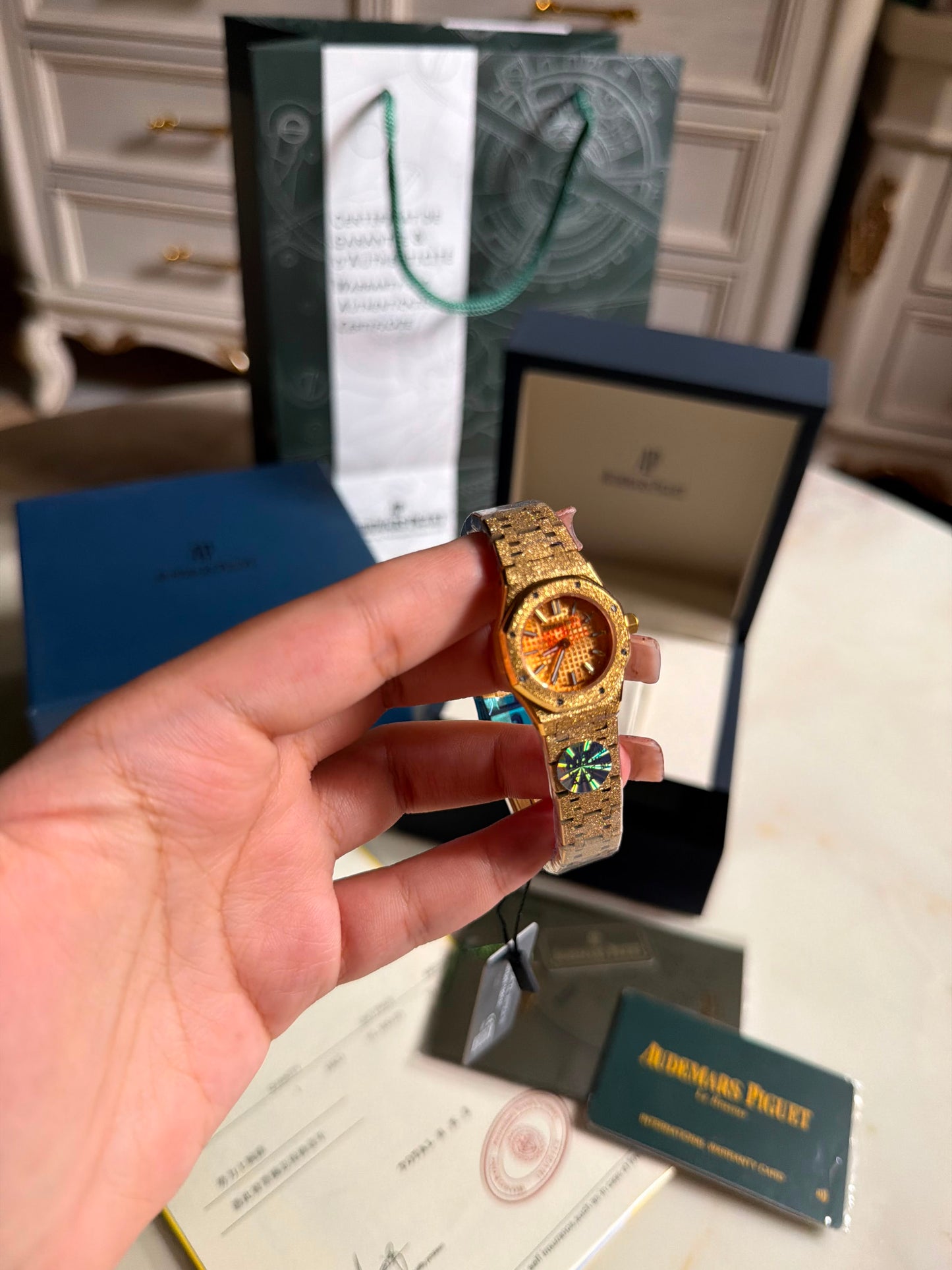 Audemars Piguet Watch (With Box & Proper Packaging)