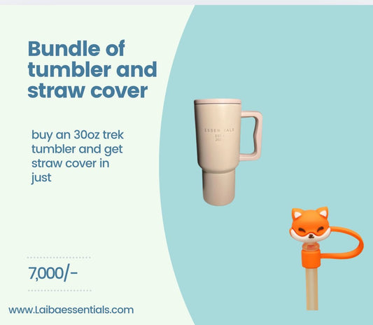 30oz trek Tumblr and Straw cover bundle 4