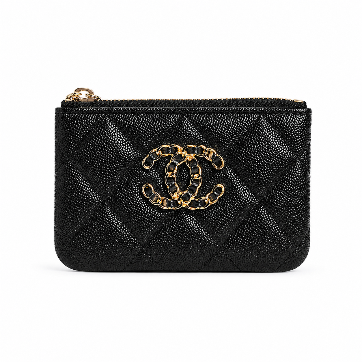 Chanel zip wallet/ cardholders