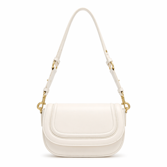 Zara White city bag