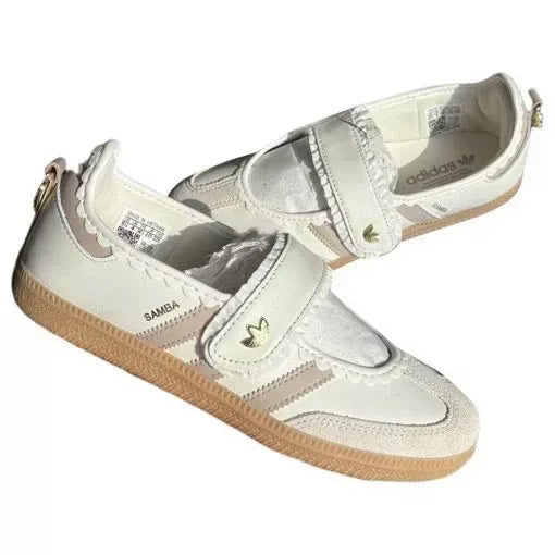 Adidas Samba Mary Jane Sneakers – White/Cream