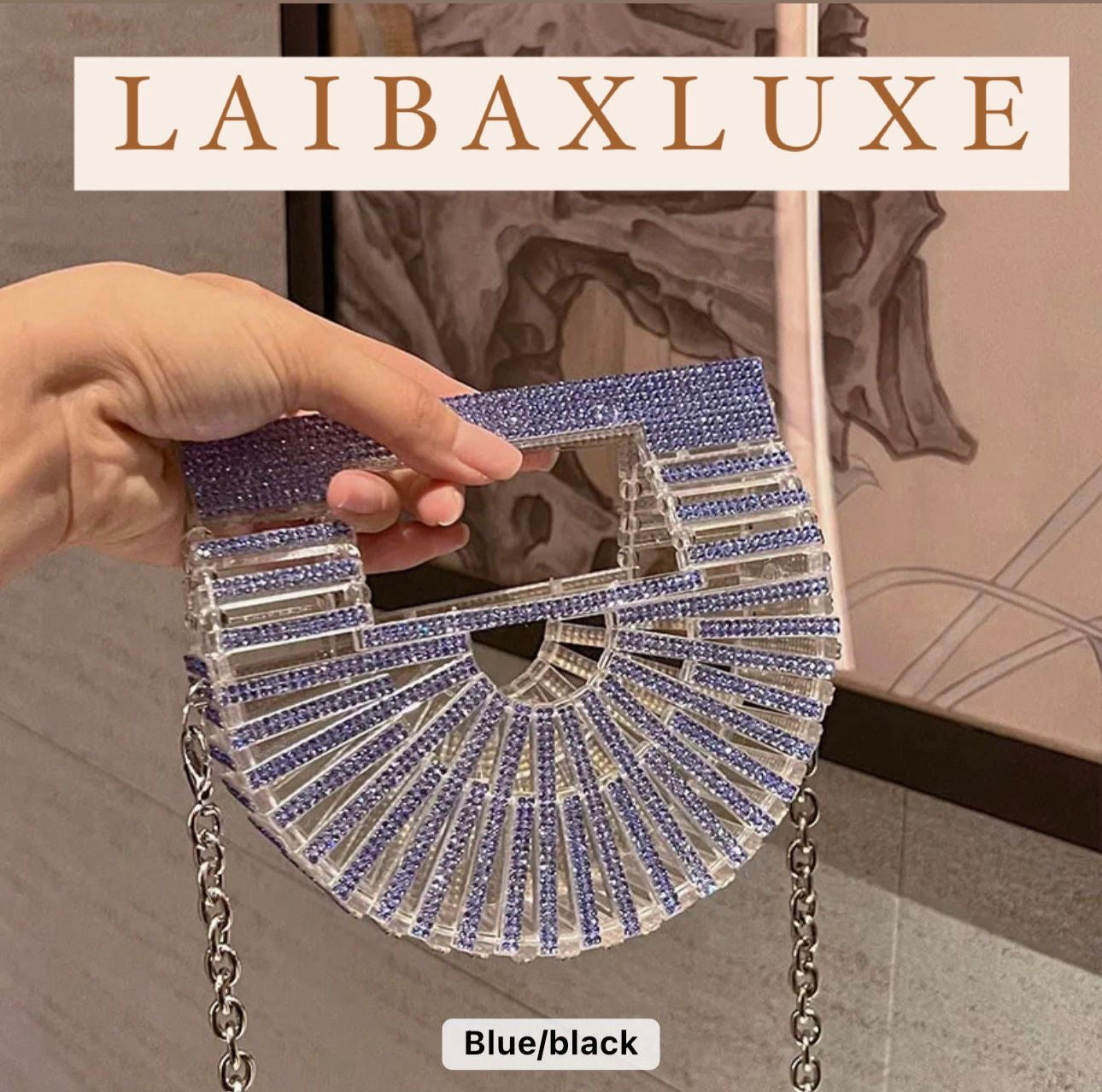 Laibaxluxe ugals crystal bag (pre order)