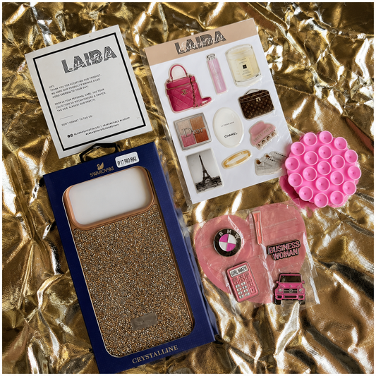 8pcs Swarovski Phone accessories Value Pack