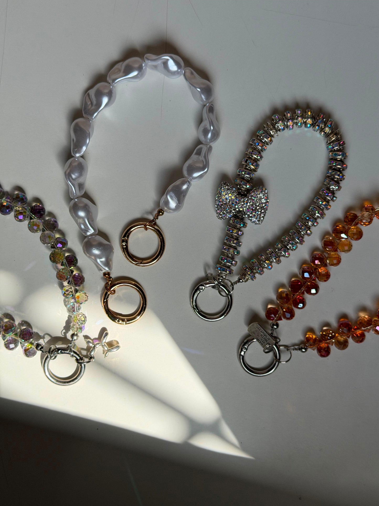 Phone charm chains