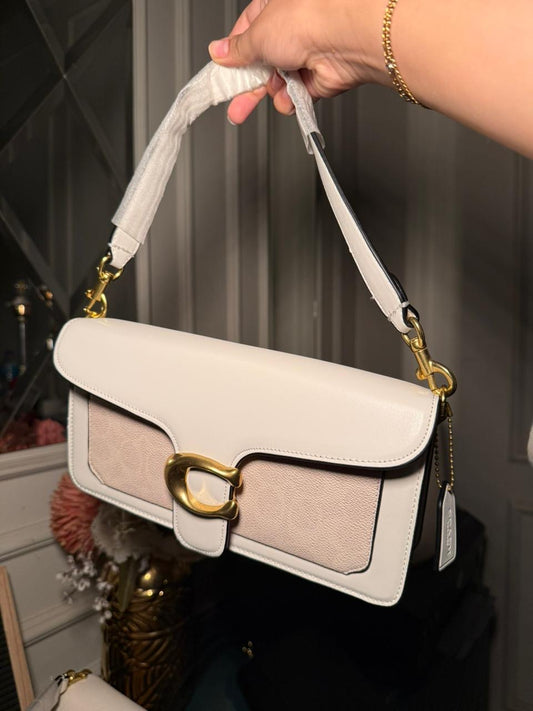 White Coma Coach Shoulder (WITH BOX) (IMMEDIATE DELIVERY AVAILABLE)