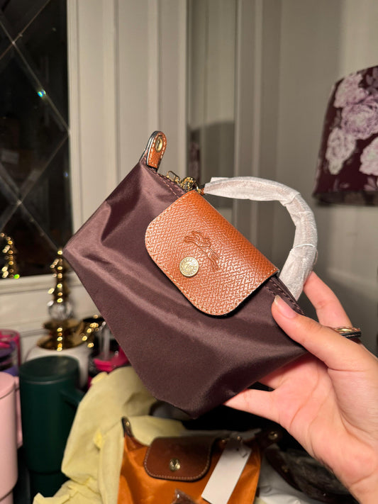 Brown long champ bag