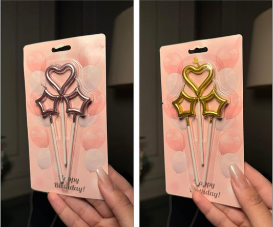 Pack of 3 trio candles