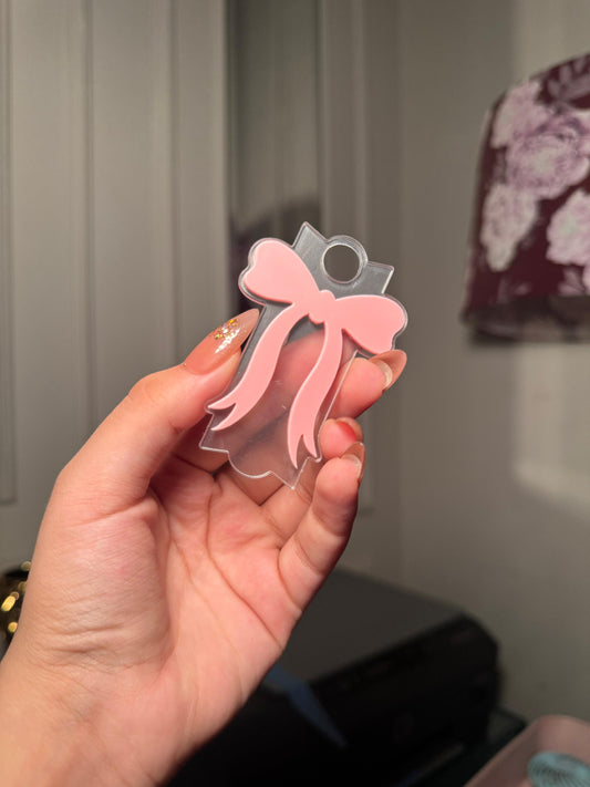 Bow Tumblr lid charm