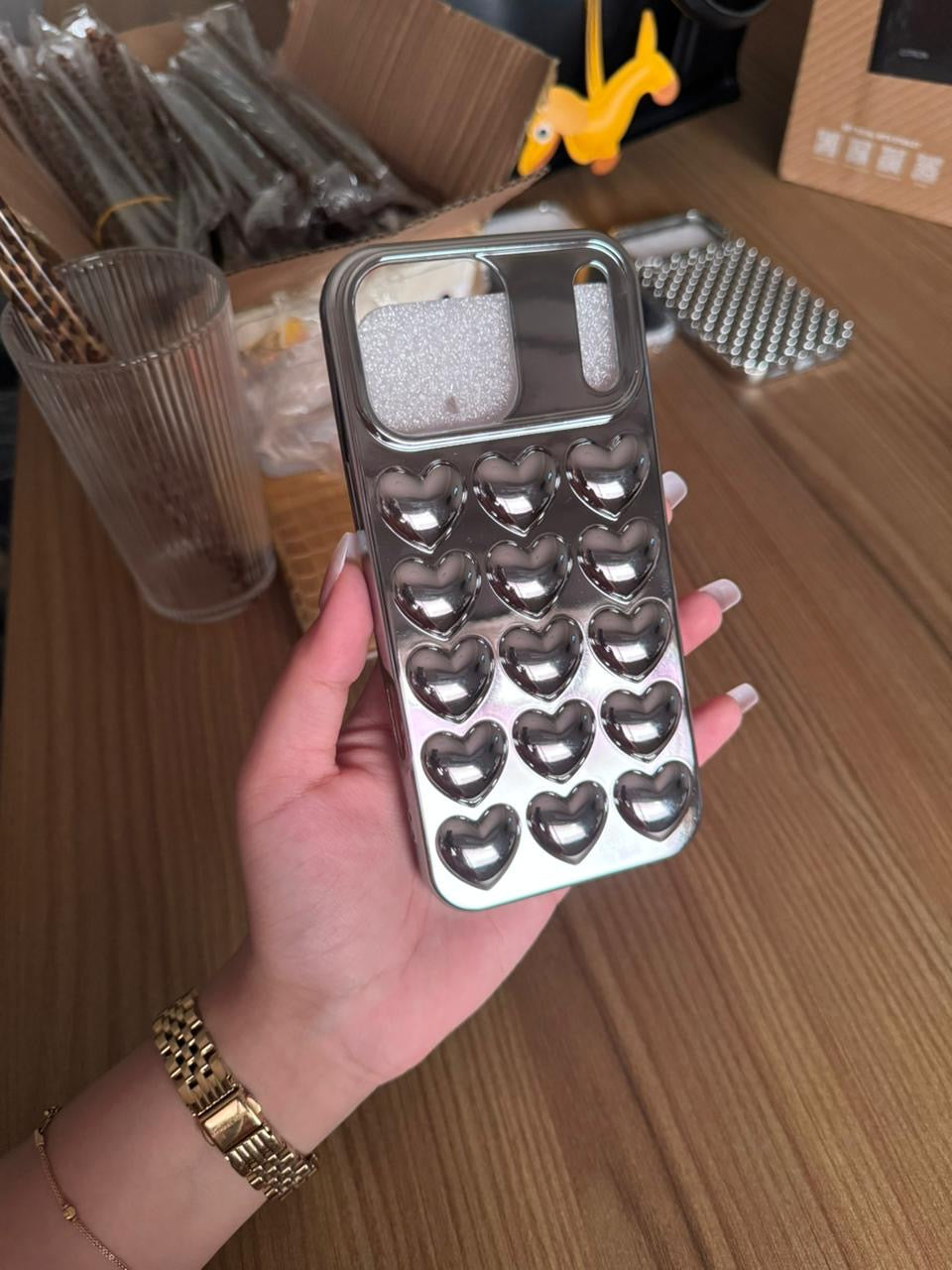 Chrome Heart Phone Case