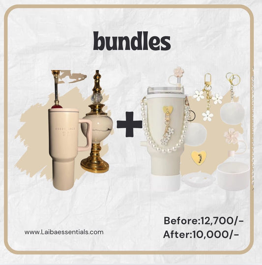 BEIGE TREK TUMBLER BUNDLE