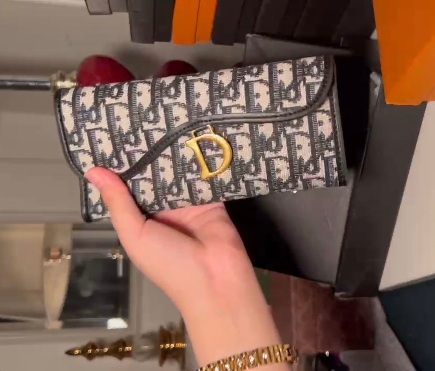 Dior wallet (in stock)