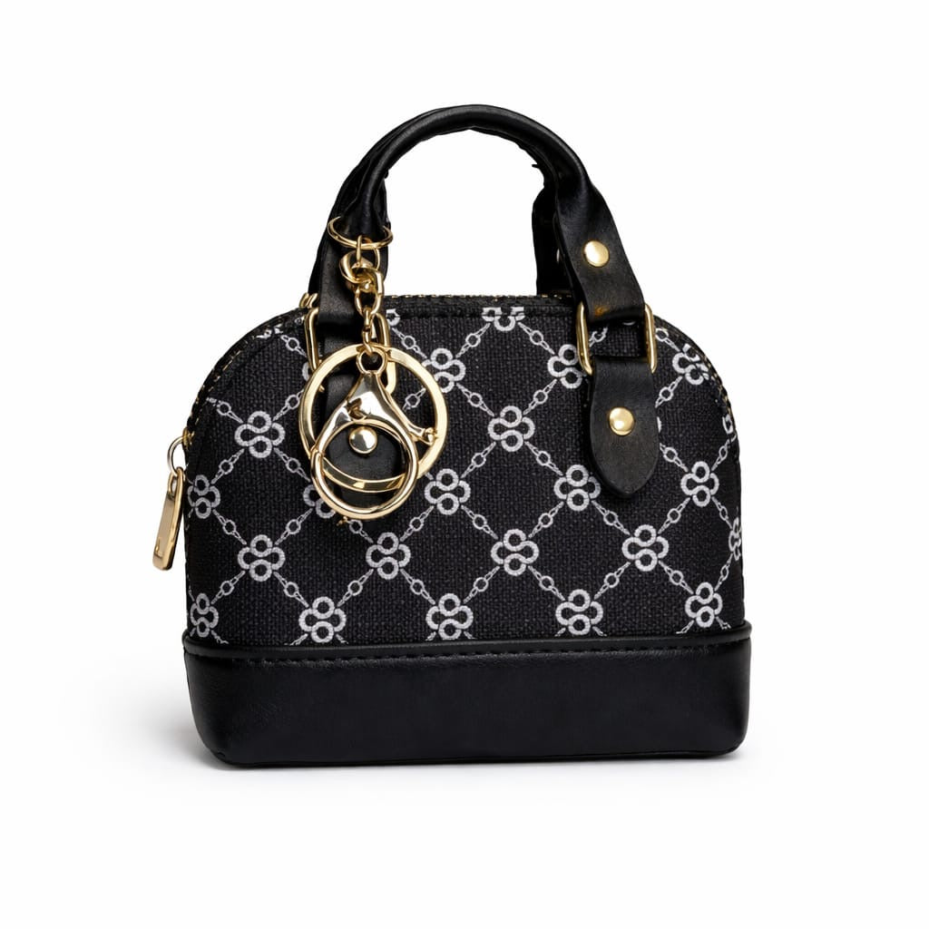 Mini bag charm key chain
