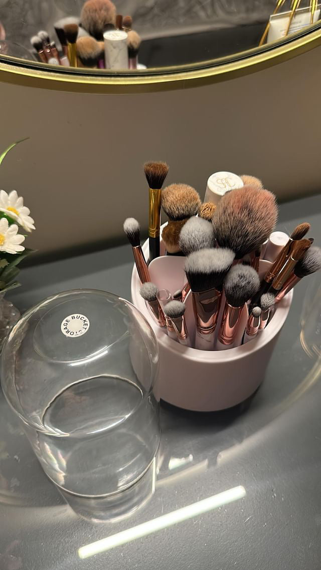 360 Rotatable Brush Organiser