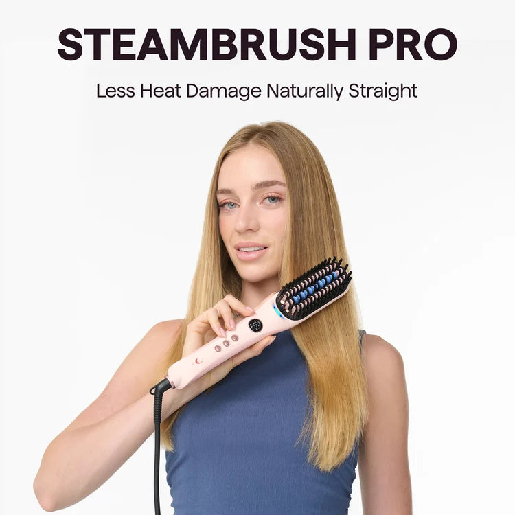 Wavy talk Steambrush Pro
Steam Straightener Brush (Immediate Delivery available)